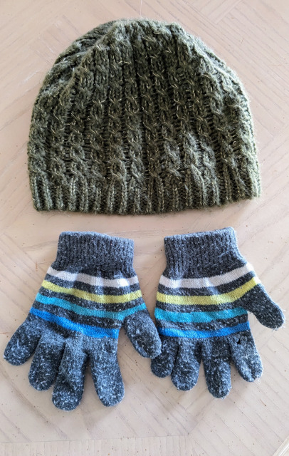 Warm Hat and Gloves Please!